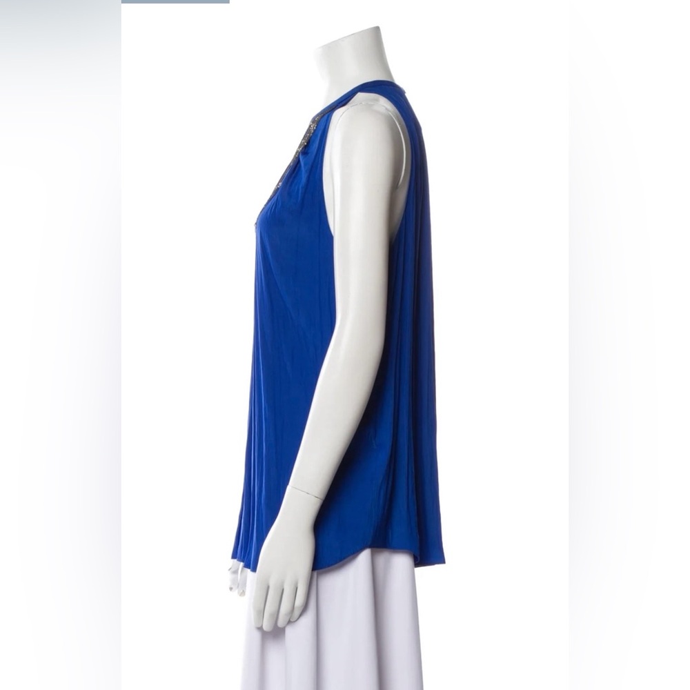 Ramy Brook Royal Blue Halter Blouse 
Women’s Size: XS - Picture 2 of 7